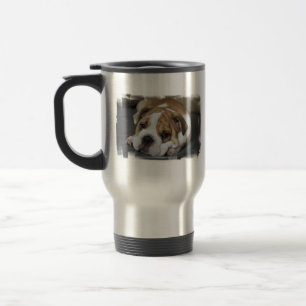 Sova bulldoggtravel mug resemugg