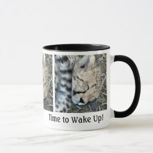 Sova Cheetahungefotoet Mugg
