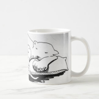 Sova den polara björnen med T-Rex Kaffemugg