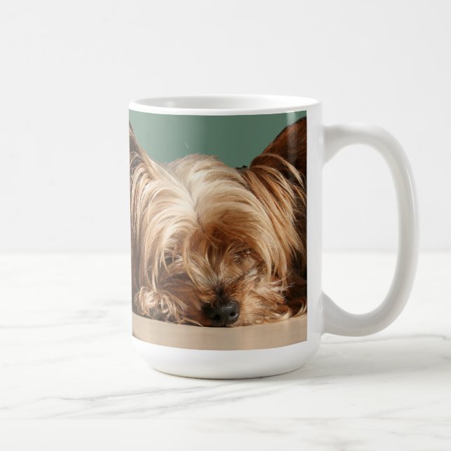 Sova den Yorkie hundmuggen Kaffemugg (Höger)