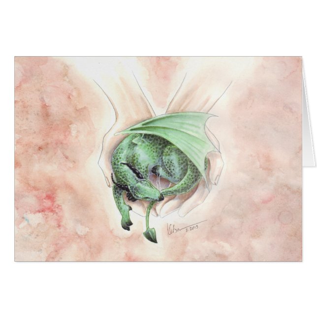 Sova Draagon 2013 Hälsningskort (Framsidan Horizontal)