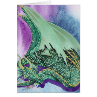 sova draken hälsningskort