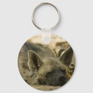 Sova hyenaen Keychain Nyckelring
