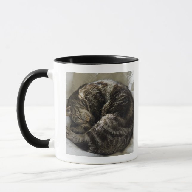 Sova katten mugg (Vänster)