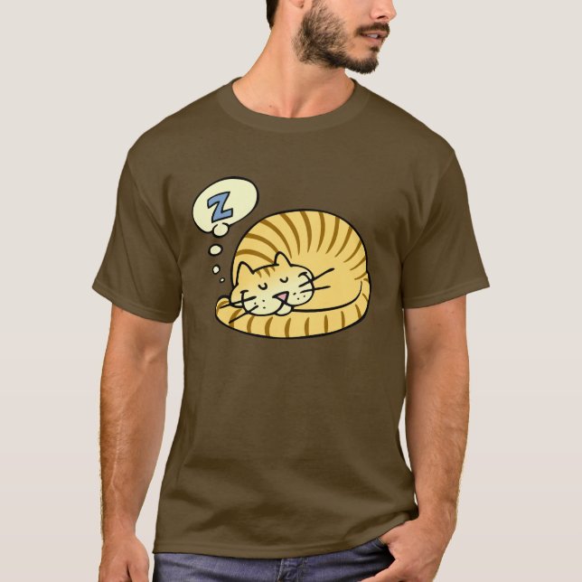 Sova katten t shirt (Framsida)