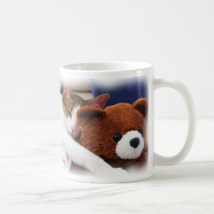 Sova kattunge med nallemuggen kaffemugg