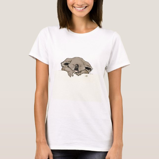 sova koalaen tee shirt (Framsida)
