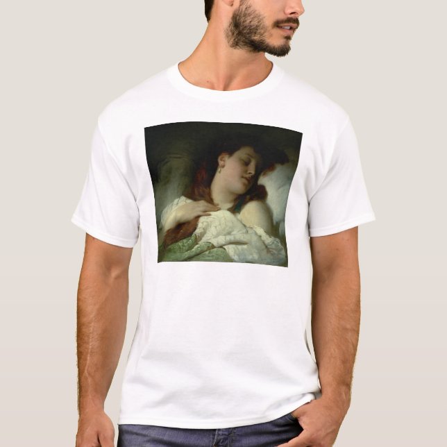 Sova kvinnan t-shirt (Framsida)