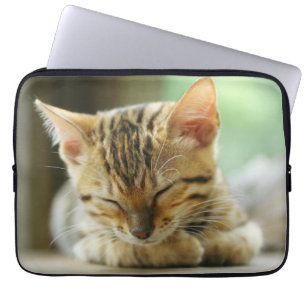 Sova lite babykattunge laptop fodral