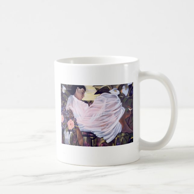 Sova med min finch… kaffemugg (Höger)