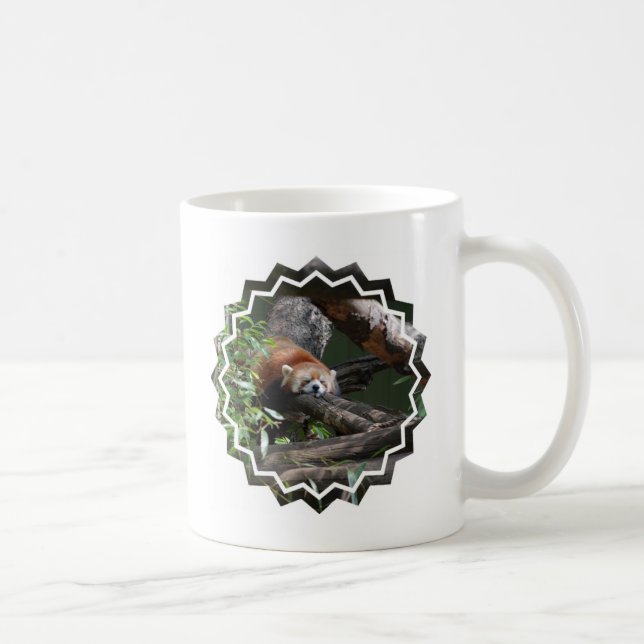 Sova muggen för Pandabjörnkaffe Kaffemugg (Höger)