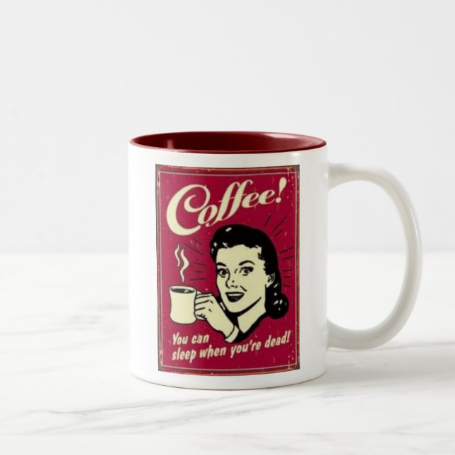 Sova när din döda mugg (Höger)