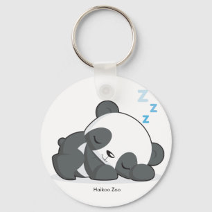 Sova pandaen Keychain Nyckelring