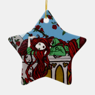 Sova Rapunzel Julgransprydnad Keramik