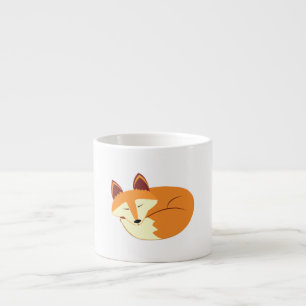 Sova räven espressomugg