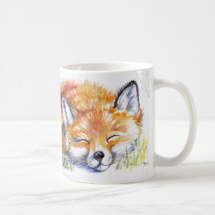 Sova räven kaffemugg