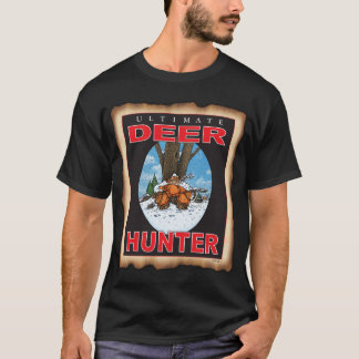 SOVA SVART T FÖR HJORTVAPENJÄGARE T-SHIRT