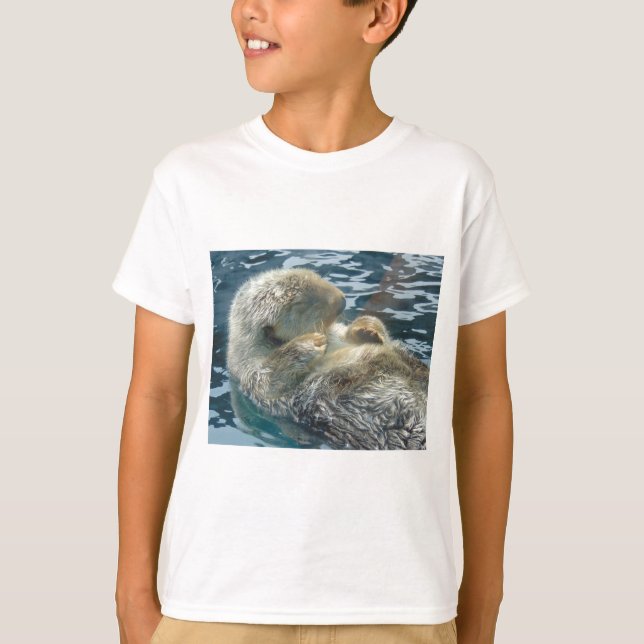 Sova uttern t-shirt (Framsida)