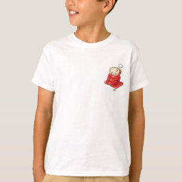 Sovande bröd marmelad filt barn t shirt