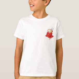 Sovande bröd marmelad filt barn t shirt