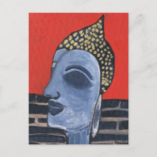 sovande buddha-vykort vykort