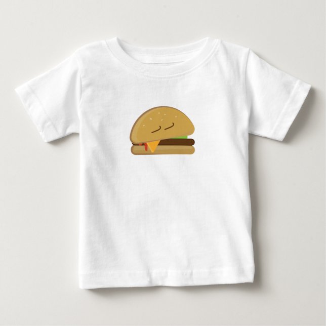 Sovande Cheeseburgare T Shirt (Framsida)