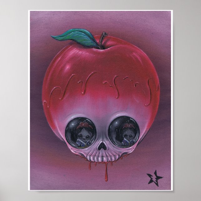 sovande dödsavtryck poster (Framsidan)