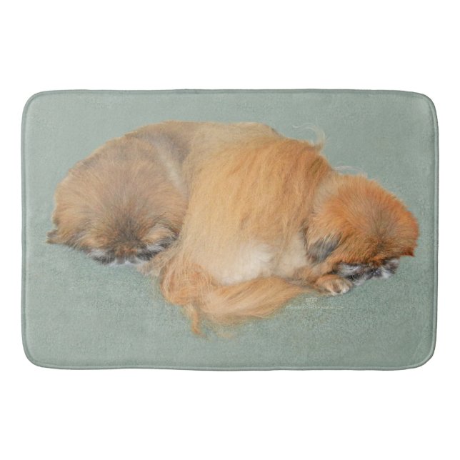 Sovande eftermiddag badrumsmatta (Framsidan)