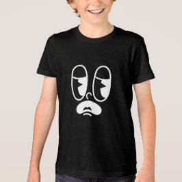 Sovande Glitch-ansikte T Shirt