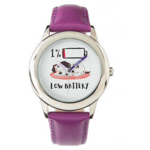 Sovande Hund Design Armbandsur
