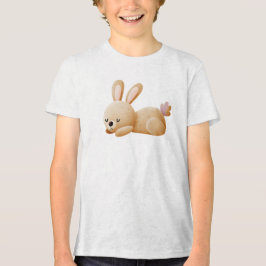 Sovande kanin-illustration t shirt