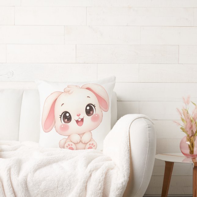 Sovande kaninbaby kudde (Soffa)