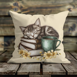 Sovande Kitty Kära Kitty Kudde