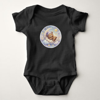 Sovande månbjörn t shirt