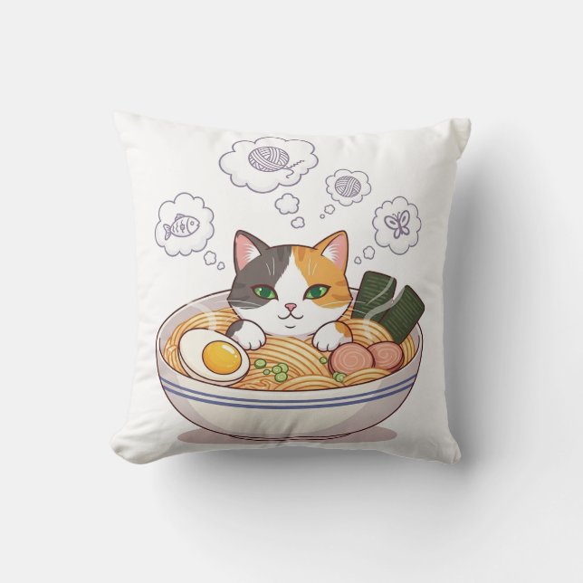 Sovande måne med teddybjörn – Sängtids Pastell Car Kudde (Framsida)