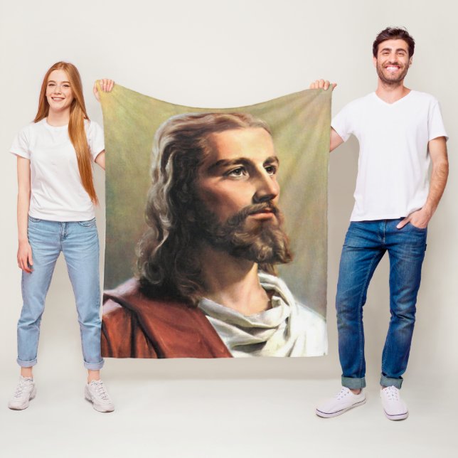 SOVANDE med JESUS Fleecefilt (På plats)