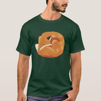 Sovande på roligt t shirt