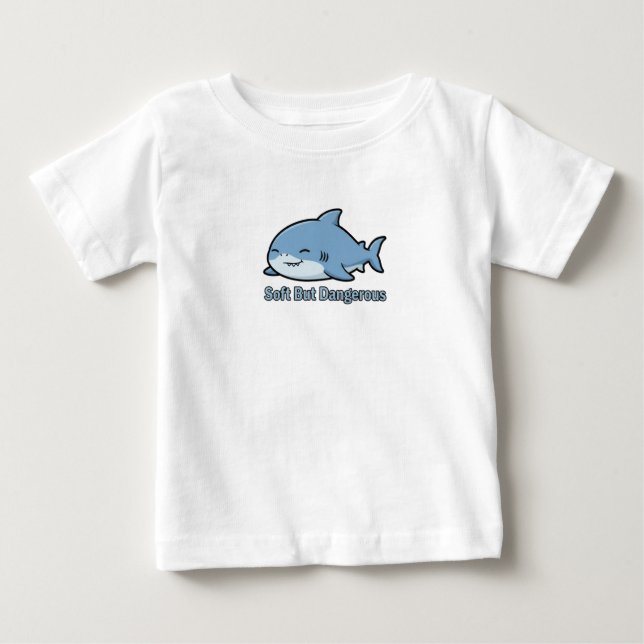 Sovande Puhiga Hajbaby Toppar T Shirt (Framsida)