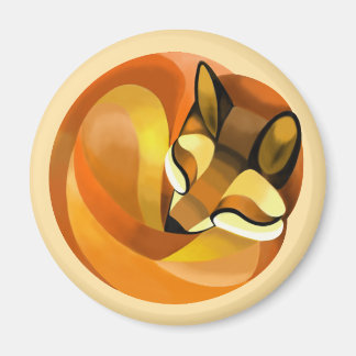 Sovande räv magnet
