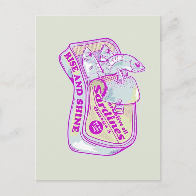 SOVANDE SARDINER RISE AND SHINE VYKORT (Framsida)