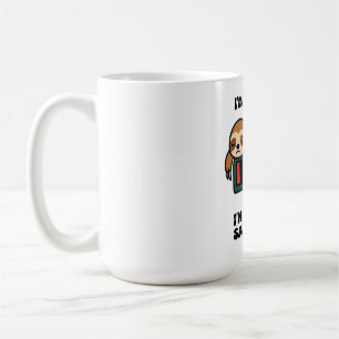 Sovande Sengångare Energiläge T-Shirt – Rolig Lat  Kaffemugg
