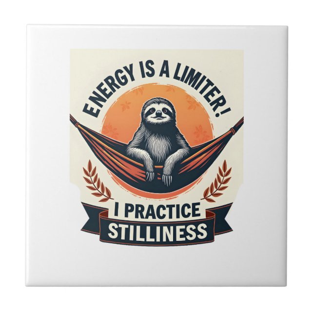 Sovande Sengångare Vintage Rolig Introvert Tröja 2 Kakelplatta (Framsidan)