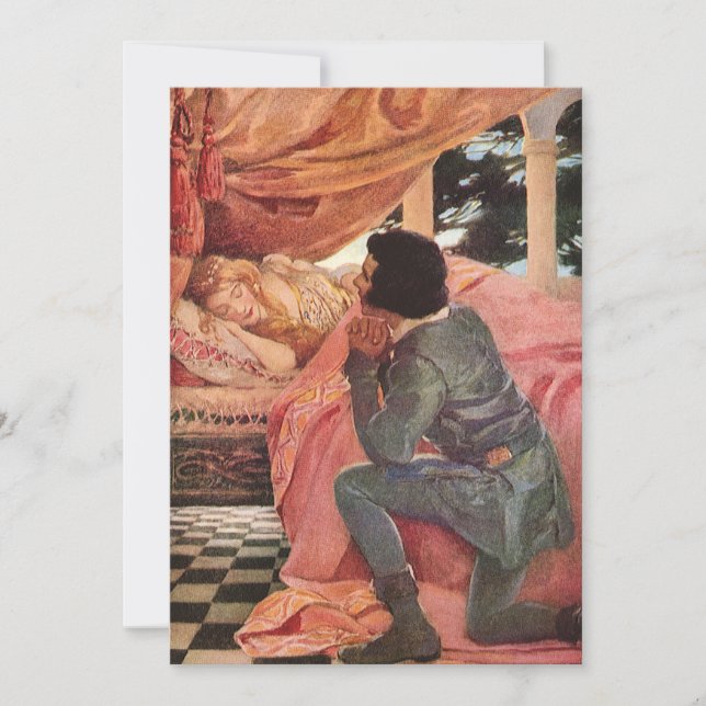 Sovande skönhet av Jessie Willcox Smith (Framsida)