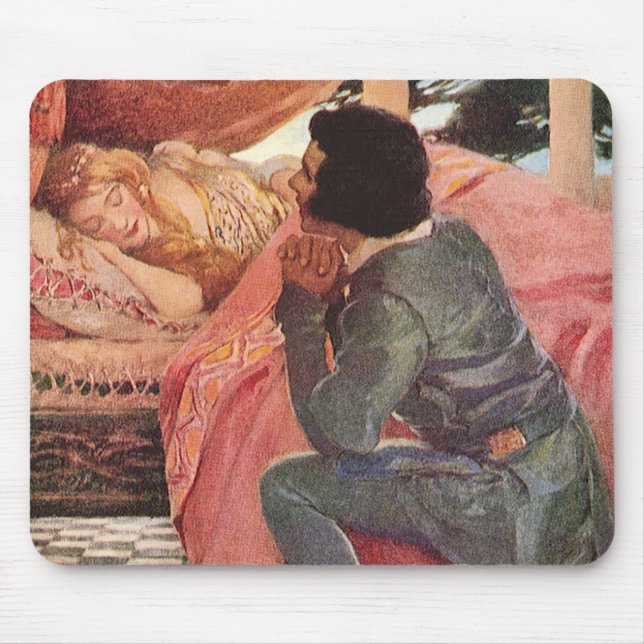Sovande skönhet av Jessie Willcox Smith Musmatta (Framsidan)