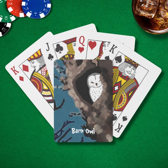 Sovande Ugglor Casinokort (Skapare uppladdad)