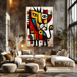 Sovereign Instinct — Contemporary Abstract Express Poster