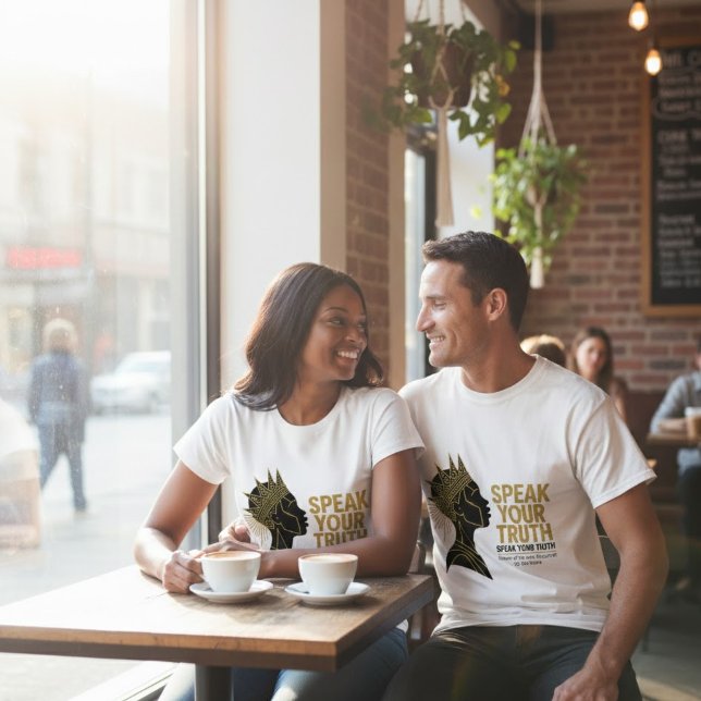 Sovereign Truth Graphic Tee – Ancestral Gold Editi (Skapare uppladdad)