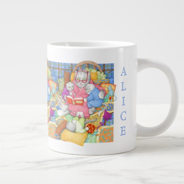 SOVGODHÄPENDE Stor Mugg Jumbo Mugg (Höger)