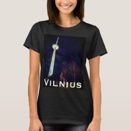 Soviet Era Icon, Modern Day Vibe: Vilnius TV Tower T Shirt