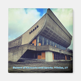 Soviet Palace of Concerts & Sports - Lithuania Magnet